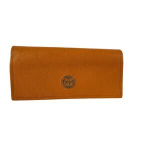 Tory Burch Women Sunglasses Case Orange Gold Logo
